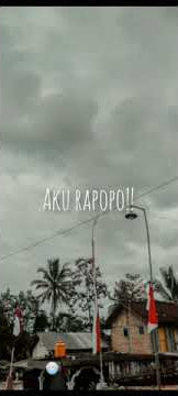 AKU RAPOPO!! #story wa