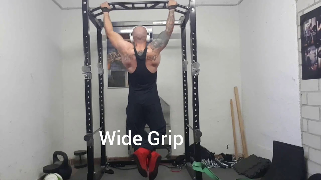 powerbuilding 3 day split Pullups - Klimmzüge