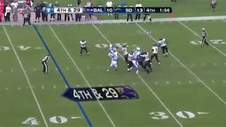 4th \& 29 Without this play the Ravens don't win the Superbowl in 2012