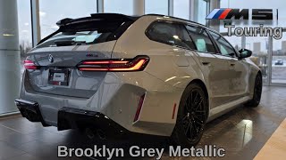NEW ARRIVAL! 2025 BMW M5 Touring Brooklyn Grey Metallic #bmw #m5touring #g99