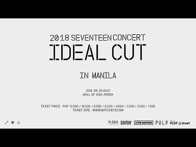 2018 SEVENTEEN CONCERT 'IDEAL' CUT' IN MANILA Official TVC - YouTube