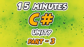 Learn C# Scripting for Unity 15 Minutes - Part 3 - 3D Player Movement , Camera Follow & More