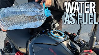 THE BANNED WATER MOTOR EXISTS. We Create a Motorcycle That Runs with Water by Hidden Technology 10,333 views 4 months ago 10 minutes, 6 seconds