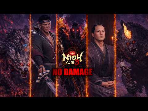 NIOH 3 - Enki ,Takahashi Deishu, Nagakura Shinpachi, Karasu Tengu or Yamainu Boss Fight No Damage 4k