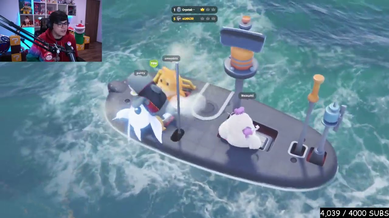 ALDO_GEO juega PARTY ANIMALS con PATY/ ELZEEIN/ NEZUMI/ FILIS/ AMABLITZ/ MOLLY