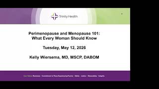 Perimenopause & Menopause 101 | Every Woman Series