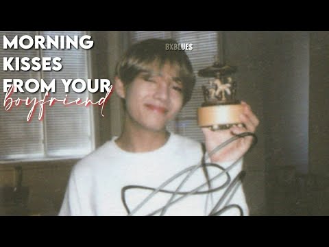 [Taehyung ASMR🎧] Morning kisses from your boyfriend | +no talking