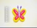 Бабочка из шаров шдм Butterfly of balloons.