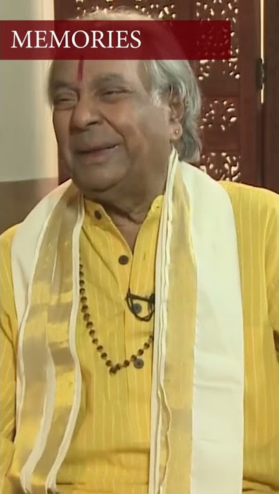 #shorts Pt. Birju Maharaj | Memories | Male dancers should not be effeminate in real life.