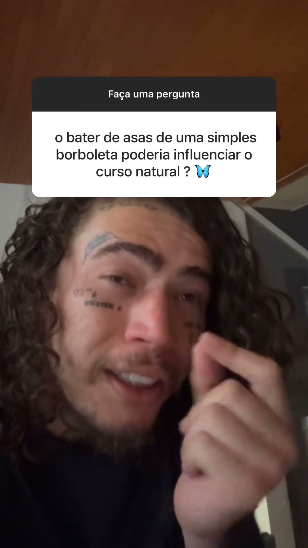 A teoria do efeito borboleta  #whinderssonunes #braziliancomedian  #humor #comedia
