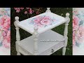 Chalk Painting Diy Flower Table