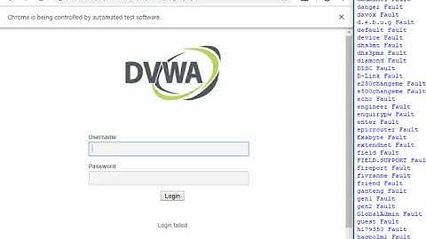 DVWA legit bruteforce with Python