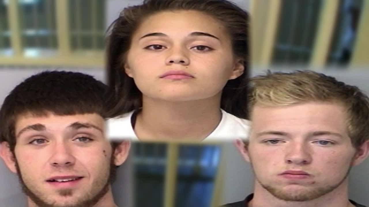 Teens arrested in burglary spree - YouTube