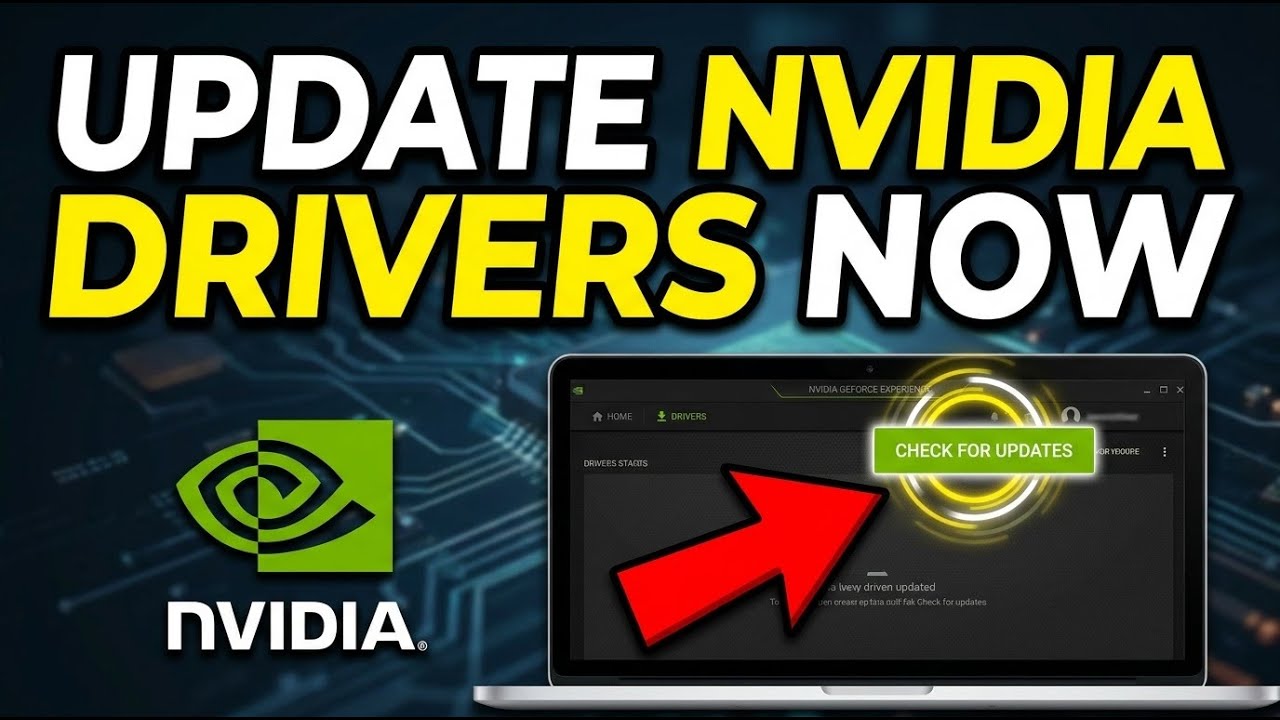 How to update NVIDIA drivers in GeForce Experience - Step By Step - YouTube