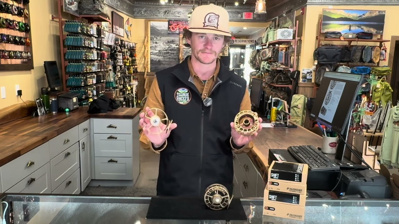 Sage Shift 7/8 Reel Bronze - Telluride Angler