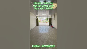 Nhà Cấp 4 Ngay Ngã 3 Mỹ Lộc Mặt Tiền Đường DH20 Chủ Quá Ngộp Cần Bán Nhanh Giá Cực Tốt