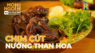 Chim cút nướng than hoa | Món ngon ở Hà Thành