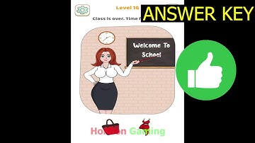 Tricky Brain Story Dop Puzzle LEVEL 16 Class is over time for party -New Update Gameplay Walkthrough