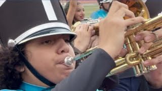 Jefferson HS Band plays 'In the Air Tonight' at Battle of Flowers Band Festival