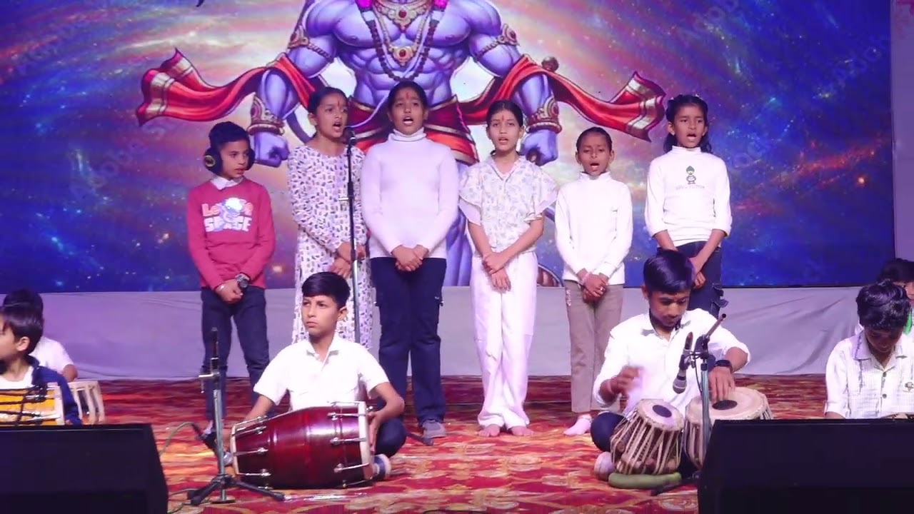 Hanuman Chalisa in Lotus International School Annual Function 2025-26