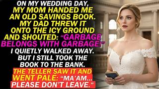 My Dad Mocked Mom’s Bankbook At My Wedding—Then The Bank Humiliated Him