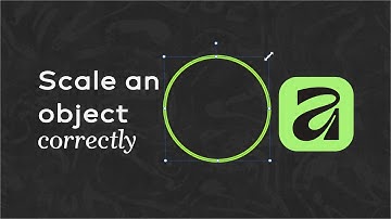 Scale Objects Correctly in Affinity (No More Weird Strokes)