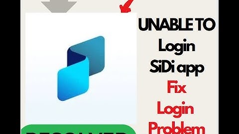 Fix SiDi App Login Problem – Unable to Log in? Here’s How to Solve It! #techsupport #troubleshooting