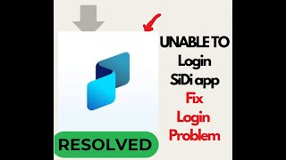Fix SiDi App Login Problem – Unable to Log in? Here’s How to Solve It! #techsupport #troubleshooting screenshot 4