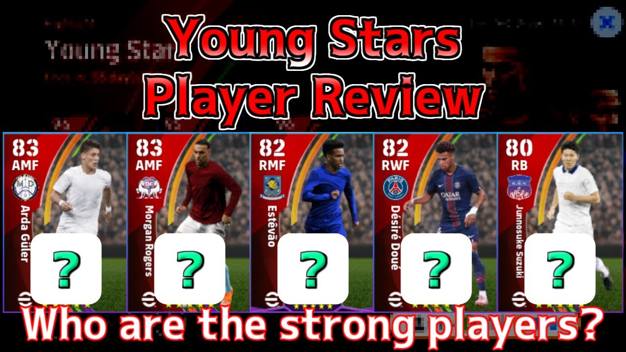 Обзор молодых звездных игроков │ eFootball Mobile 2026