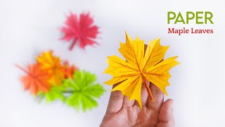 Easy & Beautiful Paper Maple Leaf | Autumn Leaves screenshot 2