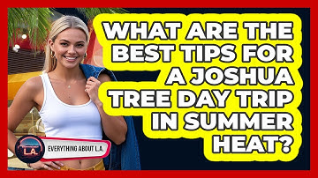 What Are The Best Tips For A Joshua Tree Day Trip In Summer Heat? - Everything About LA