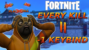Fortnite, but after EVERY kill I REMOVE a Keybind!