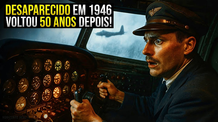 ESSE AVIÃO SUMIU EM 1946 E REAPARECEU 50 ANOS DEPOIS SEM POUSAR! – RELATOS DE TERROR | EP. 228