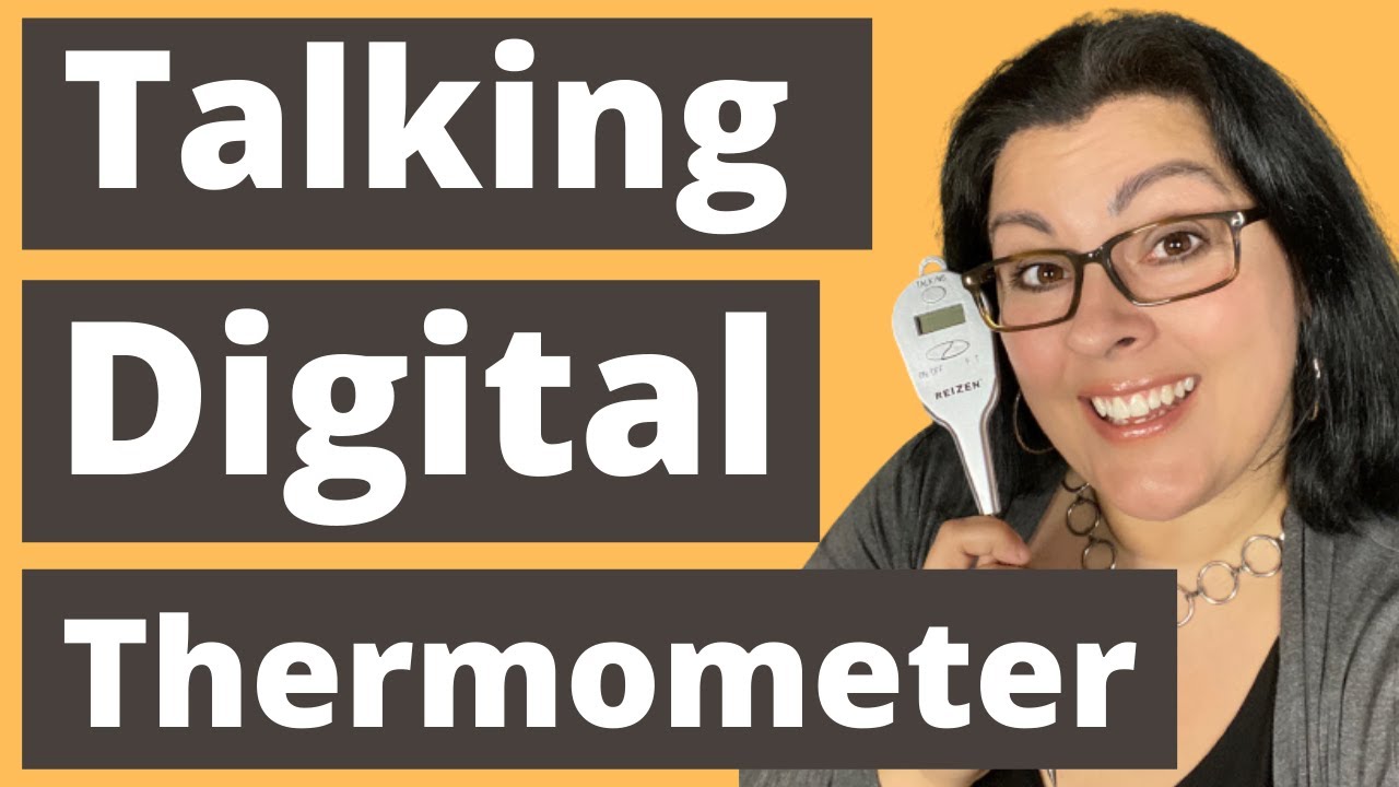 Reizen Talking Digital Cooking Thermometer - YouTube