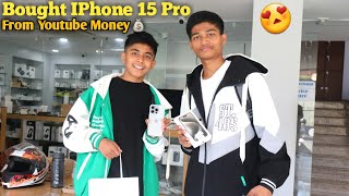 We Bought iPhone 15 Pro from Youtube Money!😍 Aayush & Abhay