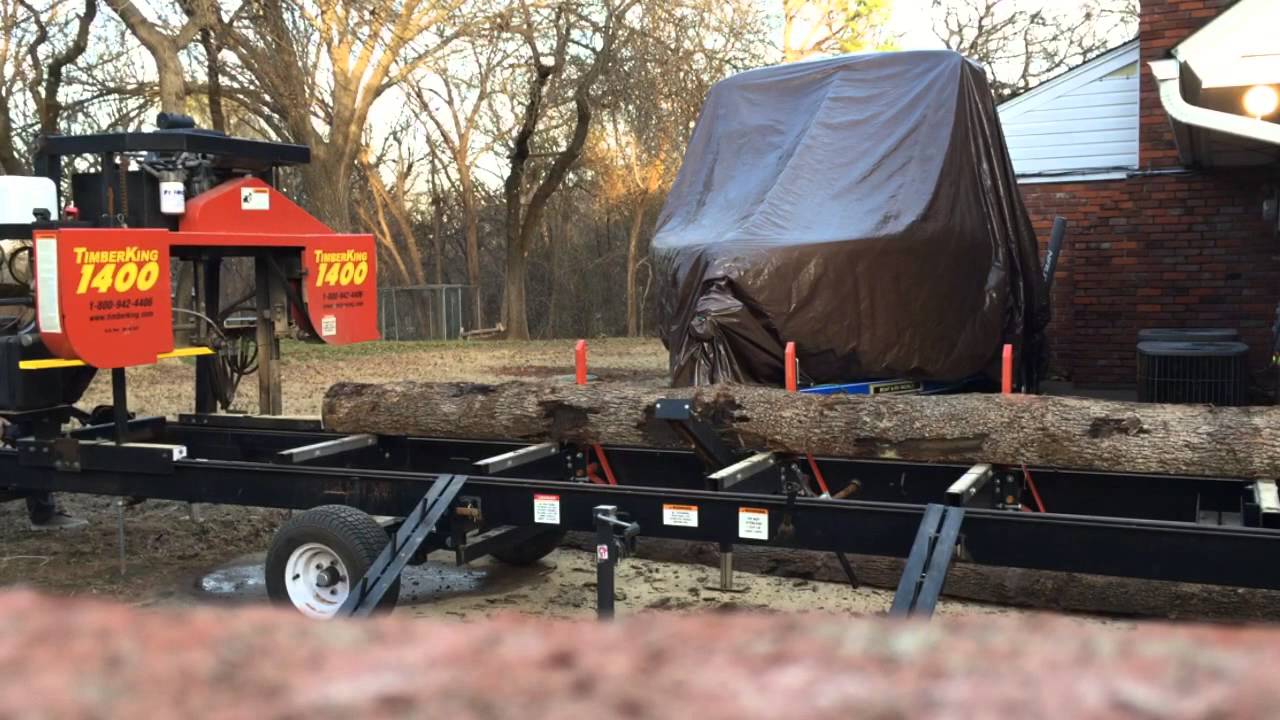 Saw Milling Timberking 1400 YouTube