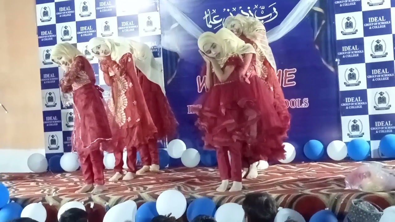 استاد محترم کو میرا سلام پیش کرنا بہت خوبصورت ٹیبلو آئیڈیل گروپ آف سکولز اینڈ کالج کی طرف سے