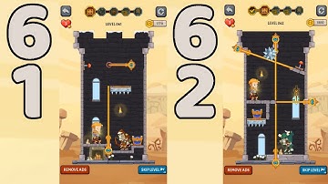 How to Loot - Pin Pull & Hero Rescue Level 61 & 62