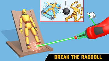 Ragdoll Break All New Levels Android Gameplay Tips & Tricks! NOOB vs HACKER