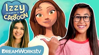Meeting the Cast of Spirit RIDING FREE! | SPIRIT RIDING FREE PRESENTS IZZY CREATES A CARTOON