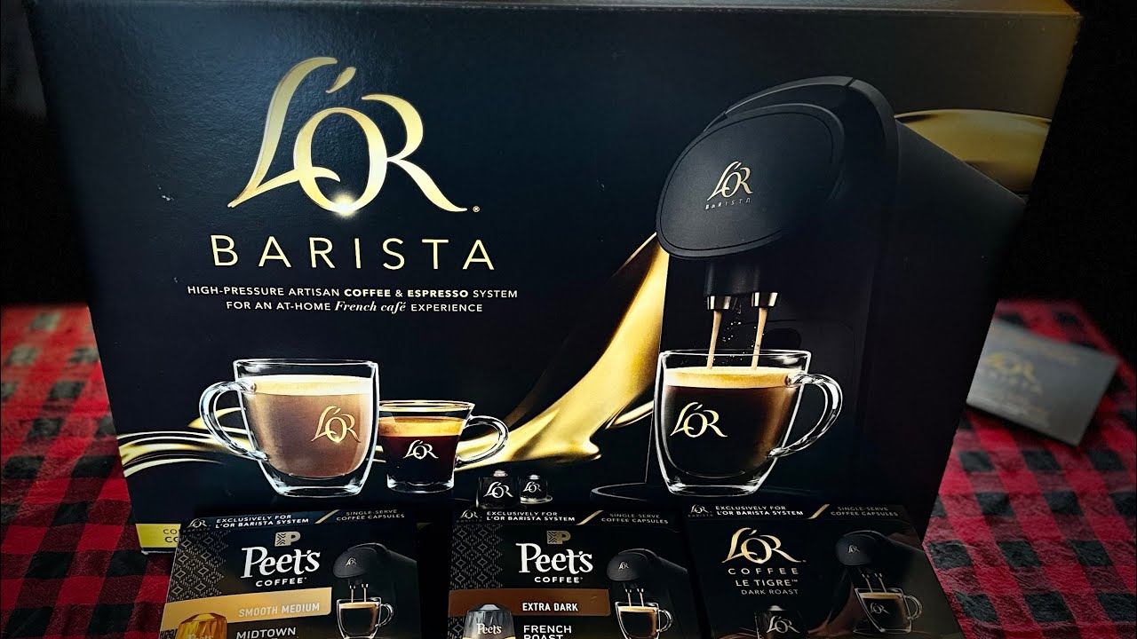 L'or Barista Machine Review/Unboxing 