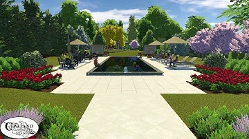 Paramus Raised Perimeter Overflow Pool