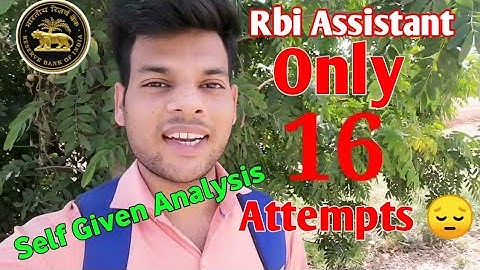 Rbi Assistant self given exam analysis | rbi Assistant Exam Analysis 2022