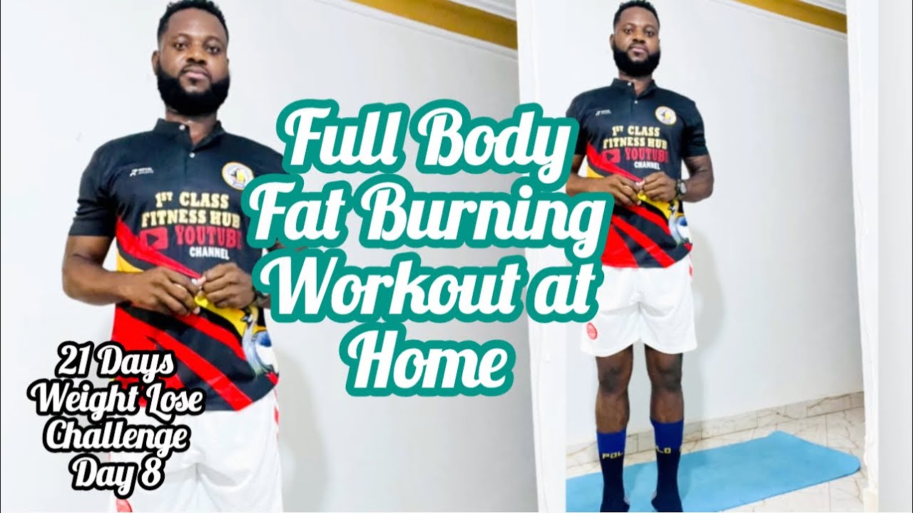 Part8: FULL BODY FAT BURNING WORKOUT AT HOME | BEGINNER &ADVANCED- LOSE ...