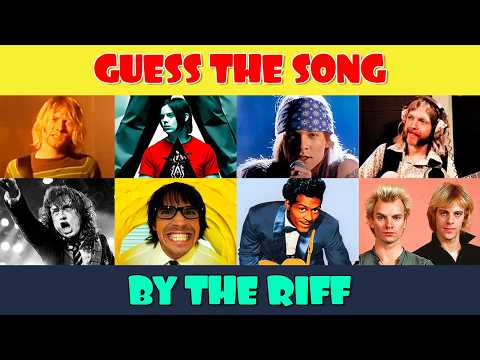 Guess the Song by the Riff 🎸 Can You Guess the 50 Songs? thumbnail