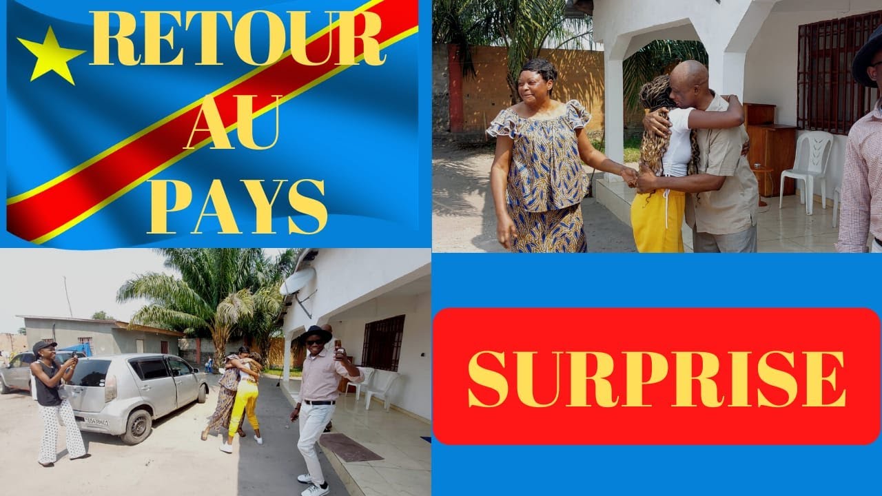 VLOG VOYAGE AU CONGO KINSHASA (Je surprends toute la famille) YouTube