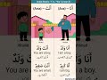 Ana vs Anta - Arabic's most confusing lesson ⭐ #shorts #arabic