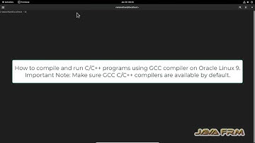 How to compile and run C/C++ on Oracle Linux 9 using GNU GCC and G++ compiler