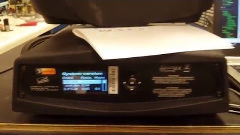 How to update a Clay Paky Mythos - guide