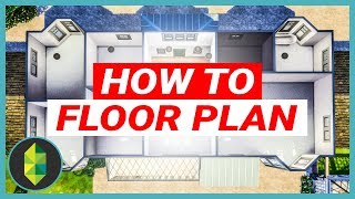 How To Design the PERFECT Floor Plan - 64x64 MANSION (Sims 4 House Build)